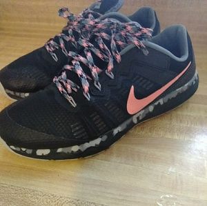 Nike Dual Fusion Trail 2 Black Pink & Gray Shoes